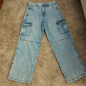 h and m cargo jeans